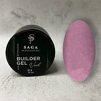 Гель для наращивания ногтей SAGA Builder Gel Veil 03, 15 мл