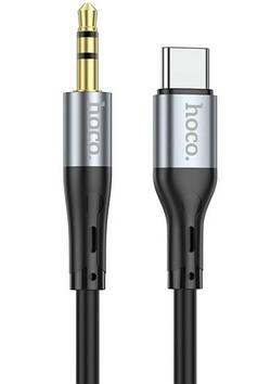 Кабель AUX HOCO UPA22 Audio Cable Type C 1m Чорний