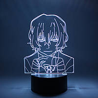 Світильник Дазай Осаму - Великий із бродячих псів | Dazai Osamu - Bungou Stray Dogs Ver. 2