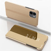 Чохол-книга Mirror для Xiaomi Redmi A1 Дзеркальна Золотий