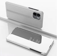 Чохол-книга Mirror для Xiaomi Redmi A1 Дзеркальна Срібло