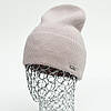 Шапка жіноча зимова ангорова Odyssey 55-57 см Пудровий 12636, фото 2
