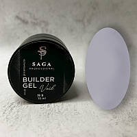 Гель для наращивания ногтей SAGA Builder Gel Veil 09, 15 мл