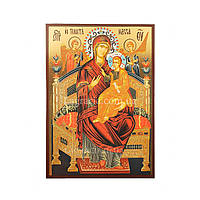 Икона Всецарица Пантанасса размер 10 Х 14 см
