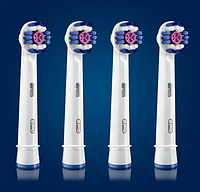 4 шт Насадка oral b 3d white Oral-B Орал би 3D White 3д Вайт EB18