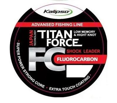 Флюорокарбон Kalipso Titan Force FC Leader 0,12 мм 30м