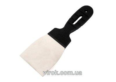 Шпатель малярний VIROK : 40 мм. нержавійка, пластмасова ручка [280] VR-13V504