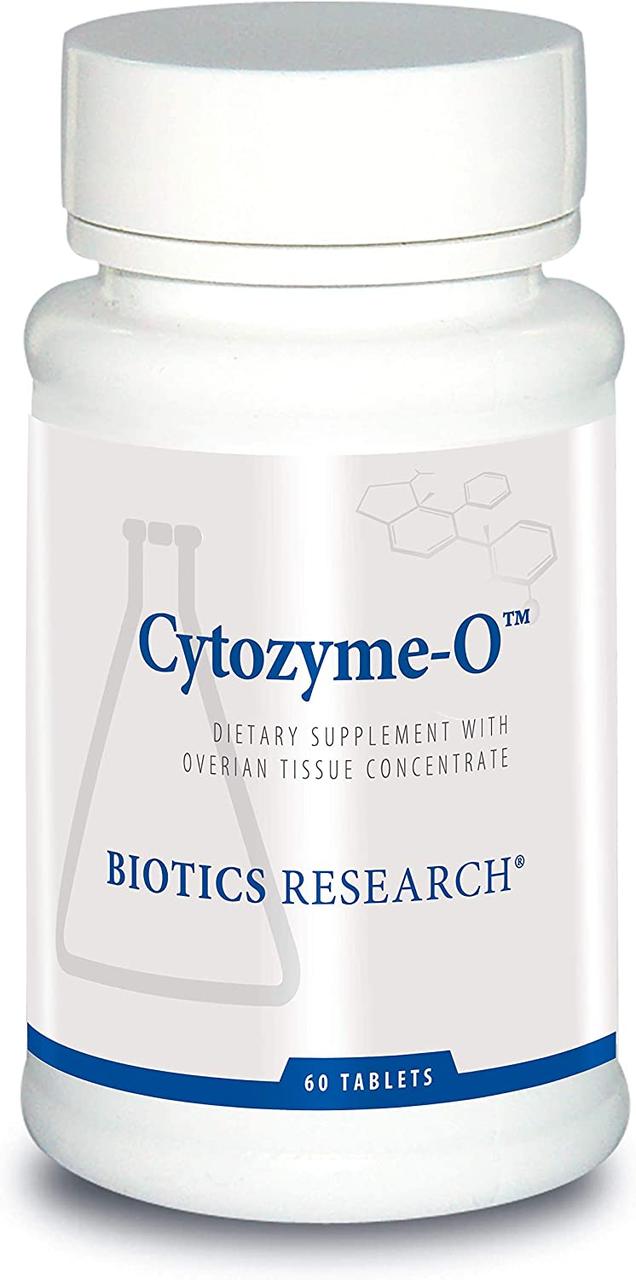 Biotics Research Cytozyme-O (Raw Ovarian) / Концентрат яєчників для підтримки жіночого здоров'я 60 таблеток, фото 1