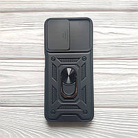 Чохол Armor для Xiaomi Poco M5 протиударний з кільцем Чорний