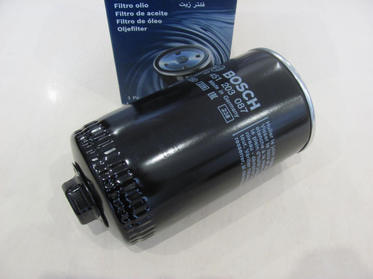 Фільтр масляний Volkswagen T4 2.4D | 2.5TDI | BOSCH 0451203087