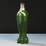 Набір для спиртного Артилерійська міна, подарунок для військового чоловіка, командира, побратима, фото 5