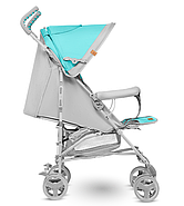 Прогулянкова Коляска-парасолька для хлопчика Lionelo Elia Tropical Turquoise Польща, фото 4
