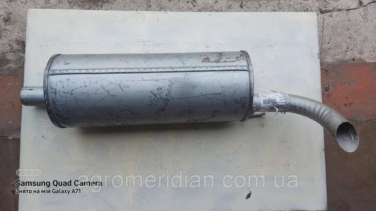 Глушитель ВАЗ 2123 Нива Шевроле Длинная Труба (пр-во МОТОР Сич Украина ...
