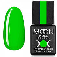 Гель лак MOON FULL Neon color Gel polish, 8 ml, №702 салатовый яркий