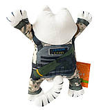 М`яка іграшка кіт Саймон патріотичний, Я люблю ЗСУ, 28 см, Копиця, 00284-149, фото 2