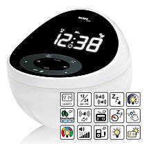Годинник настільний з радіо Technoline WT500 Black/White (WT500), фото 6