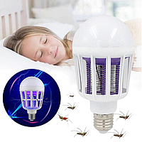 Світлодіодна лампа від Комарів Mosquito Killer Lamp Лампочка Пастка Команців