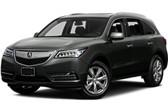 Дефлектори вікон (вітровики) для Acura MDX 3 2013-2015