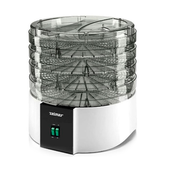 Електрична сушарка для овочів та фруктів Zelmer ZFD 1010 потужністю 520 Вт на 4 секції