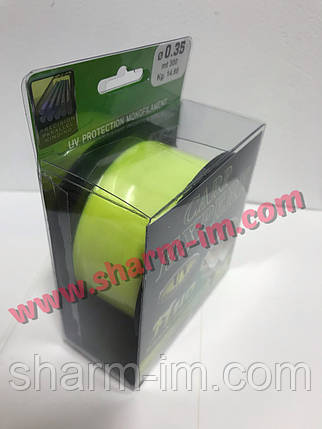 Волосінь Carp Expert UV Fluo Yellow 300 м 0,35 мм/14,9 кг зі світлонакопичувачем, фото 3