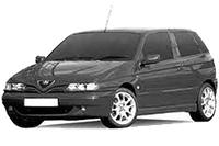 Дефлектори вікон (вітровики) для Alfa Romeo 145_146 1994-2000