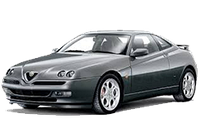 Хром накладки на пороги для Alfa Romeo GTV 1995-2005