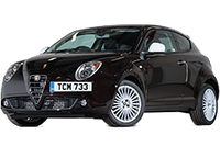 Хром накладки на пороги для Alfa Romeo Mito (955) 2008+