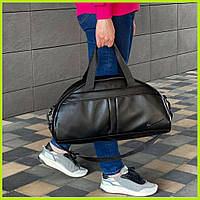 Женская спортивная сумка Nike из эко кожи Городские сумки Найк для фитнеса и тренировок