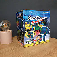 Проєктор star shower laser light вуличний лазерний проєктор для реклами старшоковер на стіну для дискотеки будинку