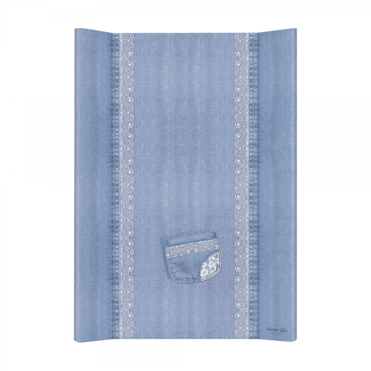 Сповивальна дошка/пеленатор (50-70 см) Denim Style Lace TM Ceba Baby арт. W-200-119-600