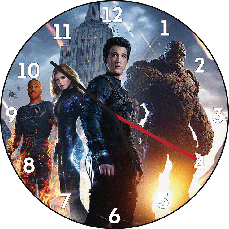 Годинник настінний Fantastic Four