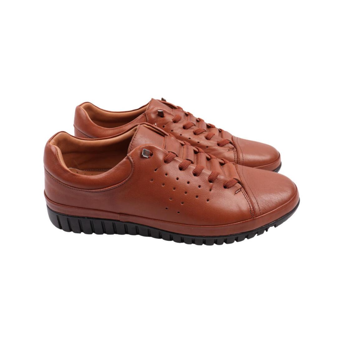 Кеди чоловічі Ridge коричневі натуральна шкіра, 40, фото 1