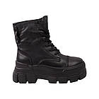 Черевики жіночі Berkonty чорні натуральна шкіра, 37, фото 3