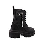 Черевики жіночі Farinni чорні натуральна шкіра, 37, фото 4