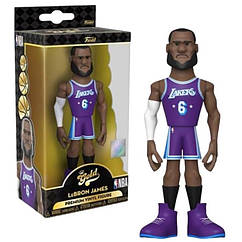 Іграшка-фігурка баскетболіста Funko Pop Gold NBA Lakers Lebron James (DRM220320)