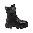 Черевики жіночі Aquamarin чорні натуральна шкіра, 40, фото 3