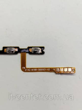 Шлейф (Flat cable) Samsung A032F Galaxy A03 Core з кнопкою включення, гучності, фото 1