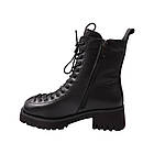 Черевики жіночі Belorddini чорні натуральна шкіра, 37, фото 2