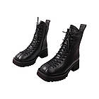 Черевики жіночі Belorddini чорні натуральна шкіра, 37, фото 5