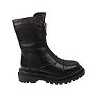 Черевики жіночі Brocoly чорні натуральна шкіра, 40, фото 3