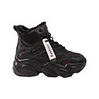 Кросівки жіночі Li Fexpert чорні текстиль, 39, фото 3