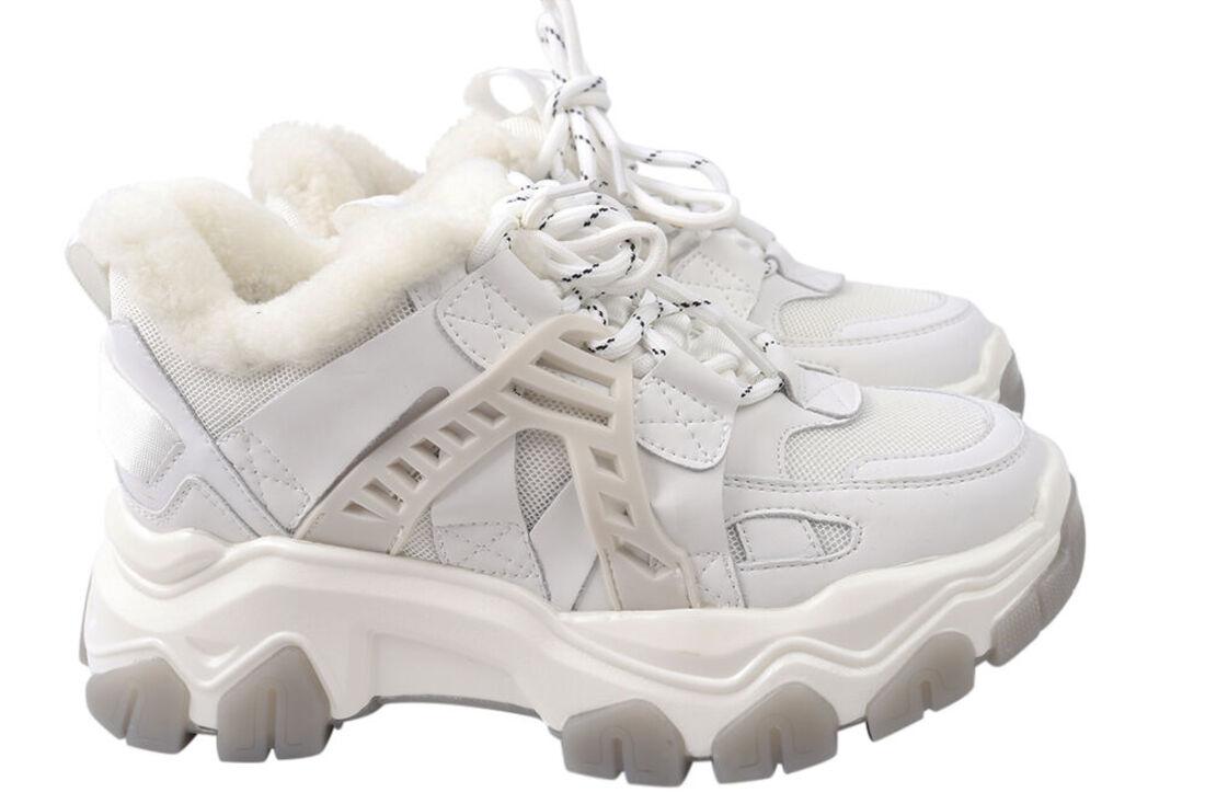 Кросівки жіночі Gifanni білі натуральна шкіра, 36, фото 1