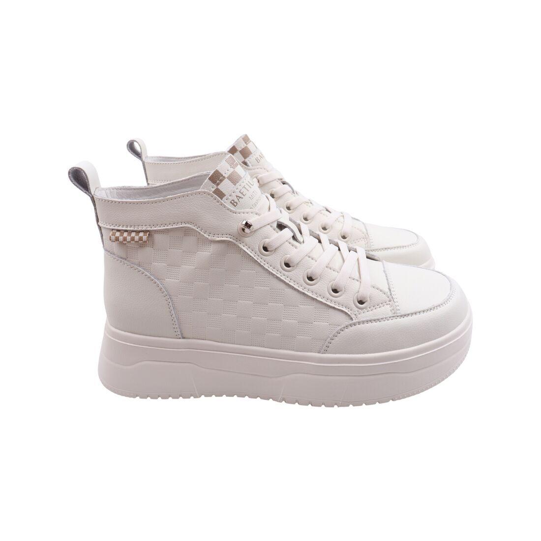 Черевики жіночі Melanda молочні натуральна шкіра, 37, фото 1