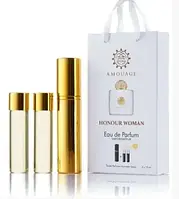 Мини духи с ферoмонами женские Amouage Honour Woman 3х15 мл