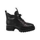 Черевики жіночі Brocoly чорні натуральна шкіра, 40, фото 3