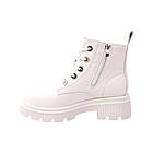 Черевики жіночі Berkonty білі натуральна шкіра, 40, фото 2