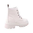 Черевики жіночі Berkonty білі натуральна шкіра, 40, фото 4