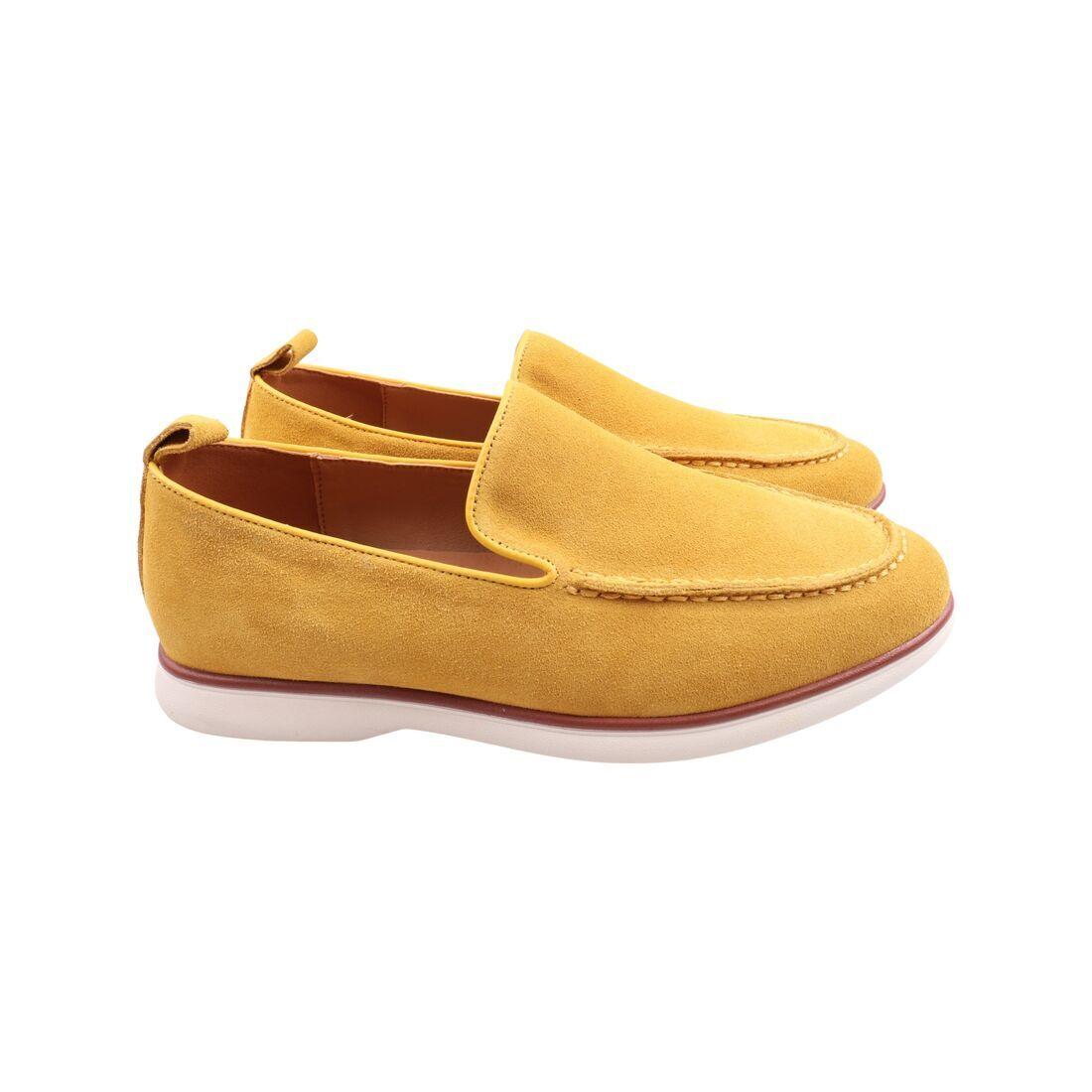Туфлі жіночі Gifanni жовті натуральна замша, 40