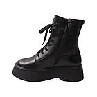 Черевики жіночі Aquamarin чорні натуральна шкіра, 40, фото 2