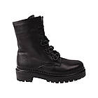 Черевики жіночі Aquamarin чорні натуральна шкіра, 36, фото 3